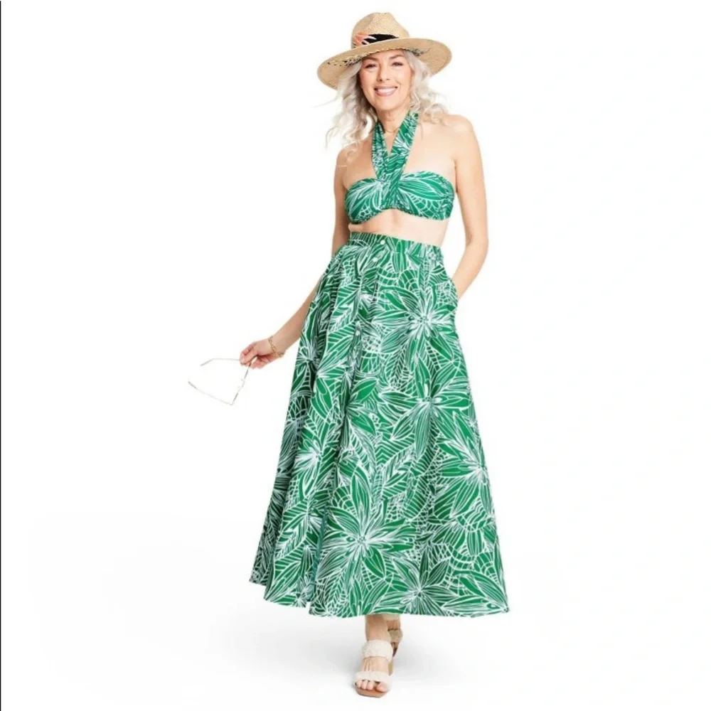 tabitha brown green dress Green Velvet Gown